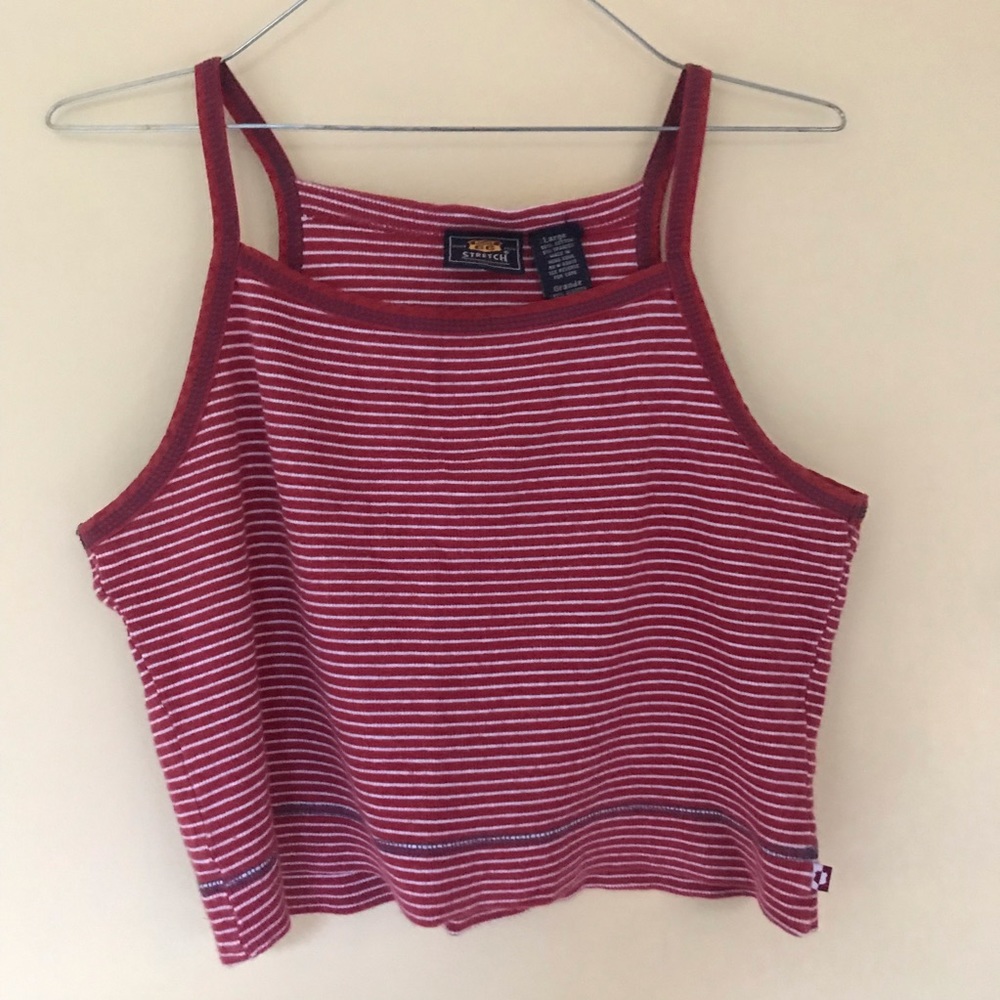 Route 66 Red Croptop
